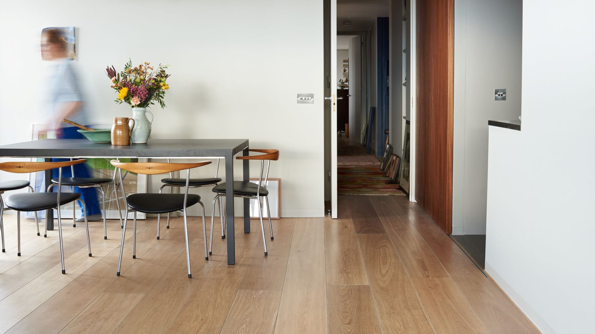 SALTRAM diningroom with person