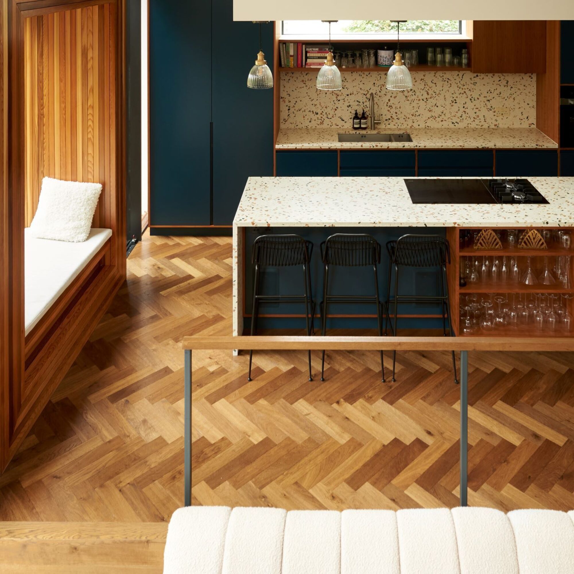 Traditional Parquet For An Architecturally Ambitious Kitchen Extension