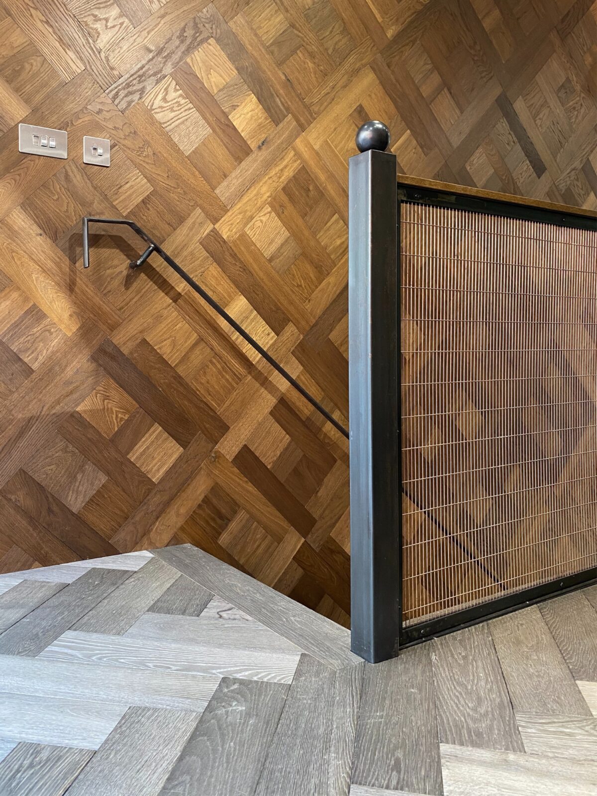 magma krakatoa herringbone cross dalton wall cladding stairs