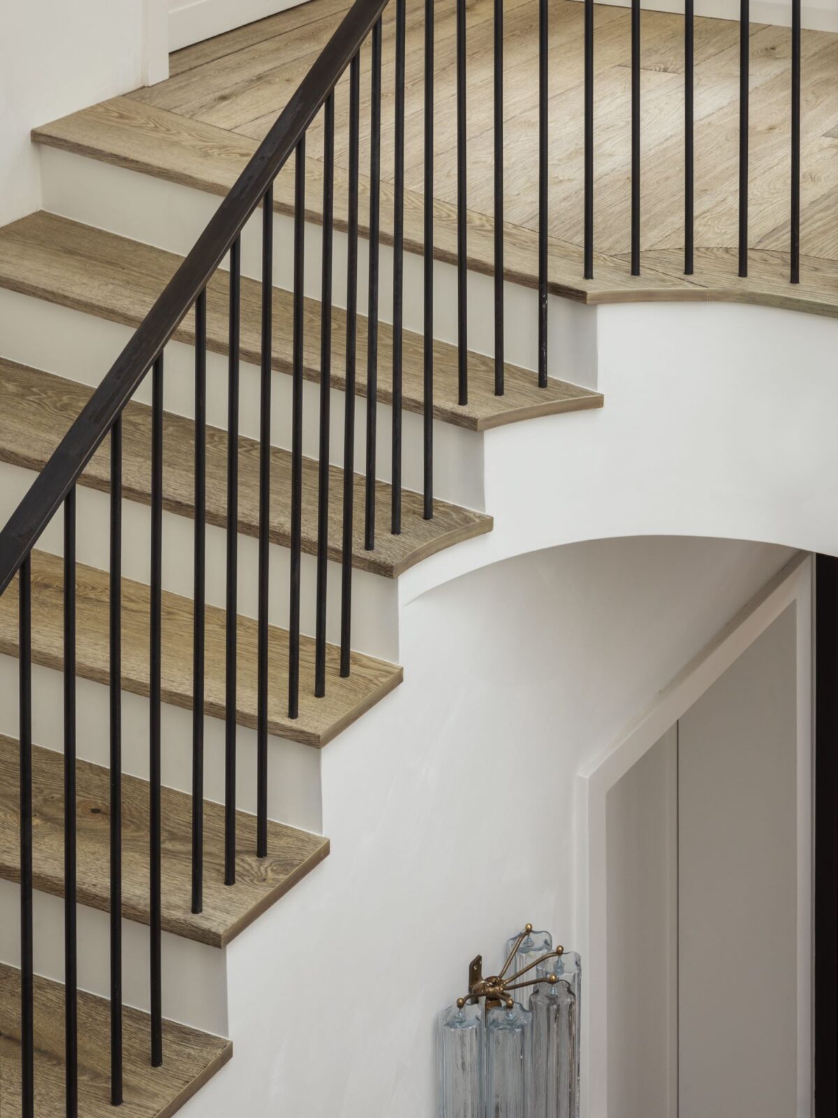 magma pacaya textured oak staircase & balustrade