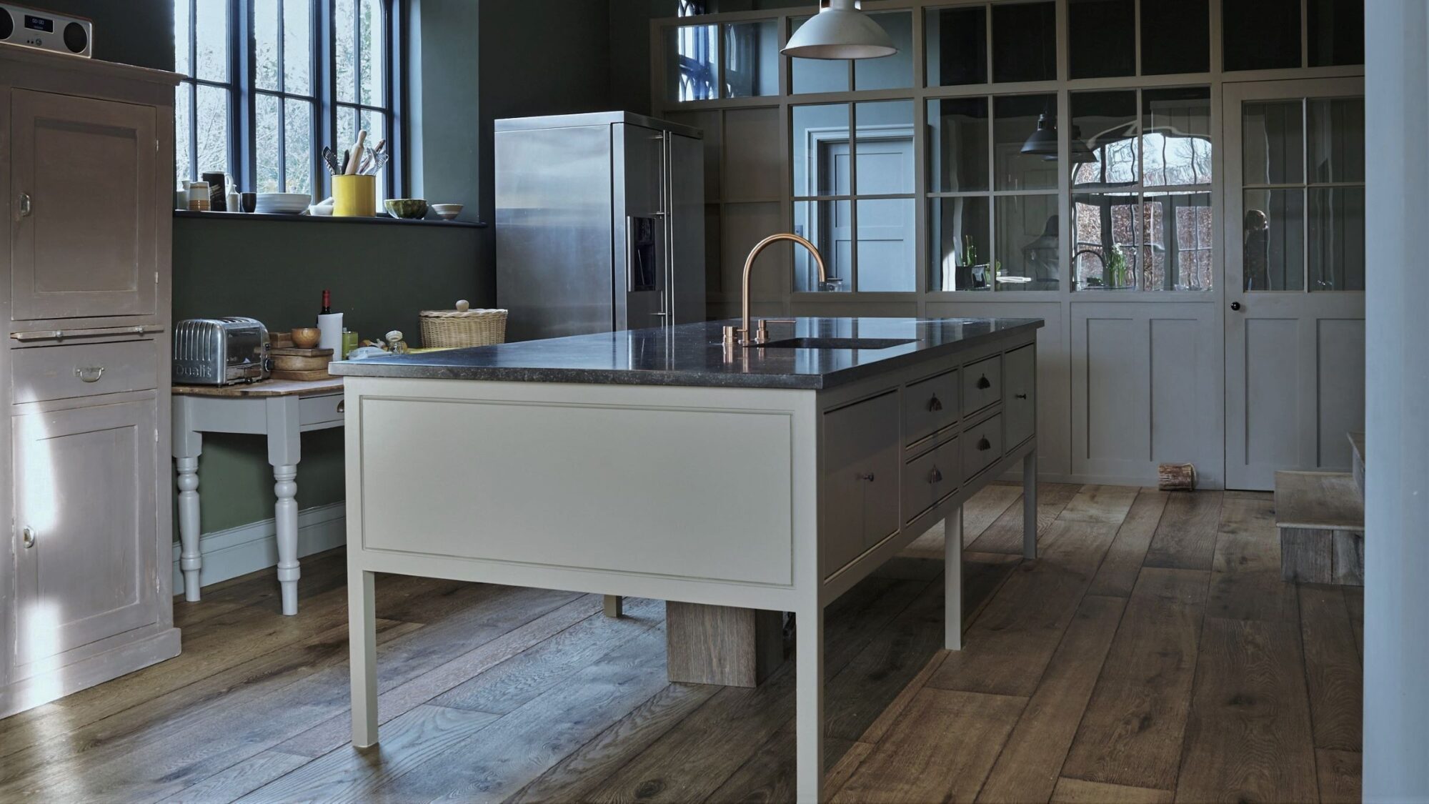 MAGMA stromboli kitchen island landscape by Byron Chambers