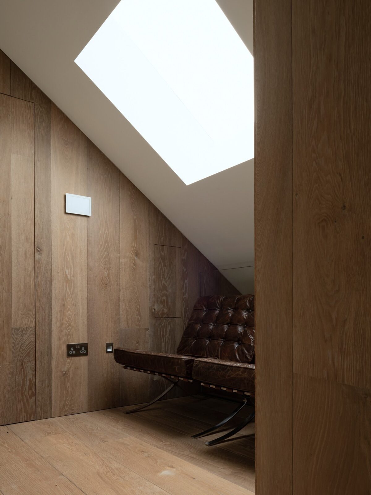 DYRHAM wall cladding in loft conversion