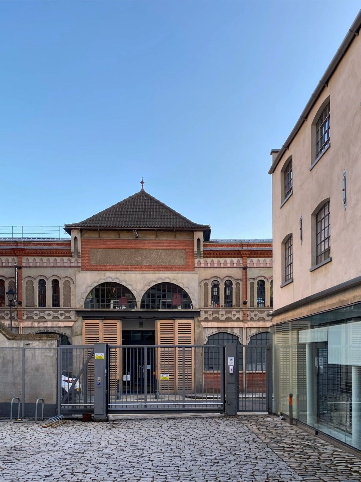 Solid Floor Showroom EAST Spitalfields yard