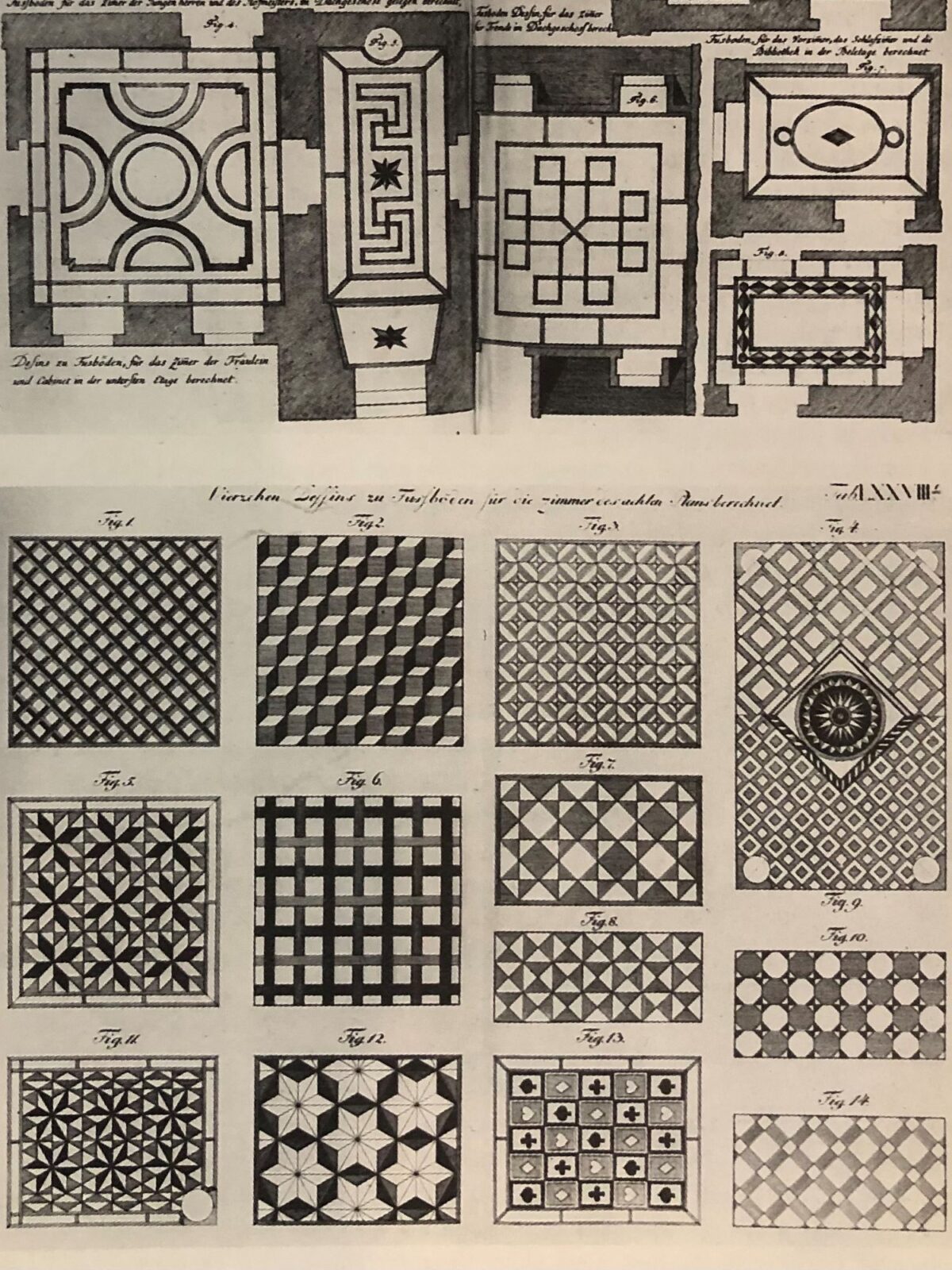 historical parquet patterns