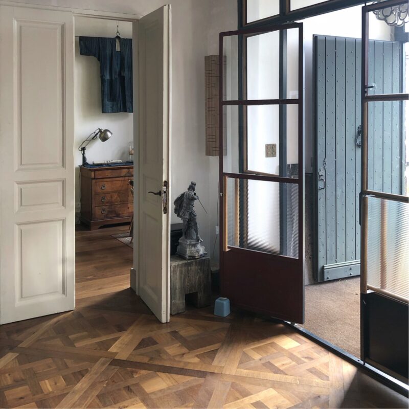 Tatton oak Versailles parquet and plank