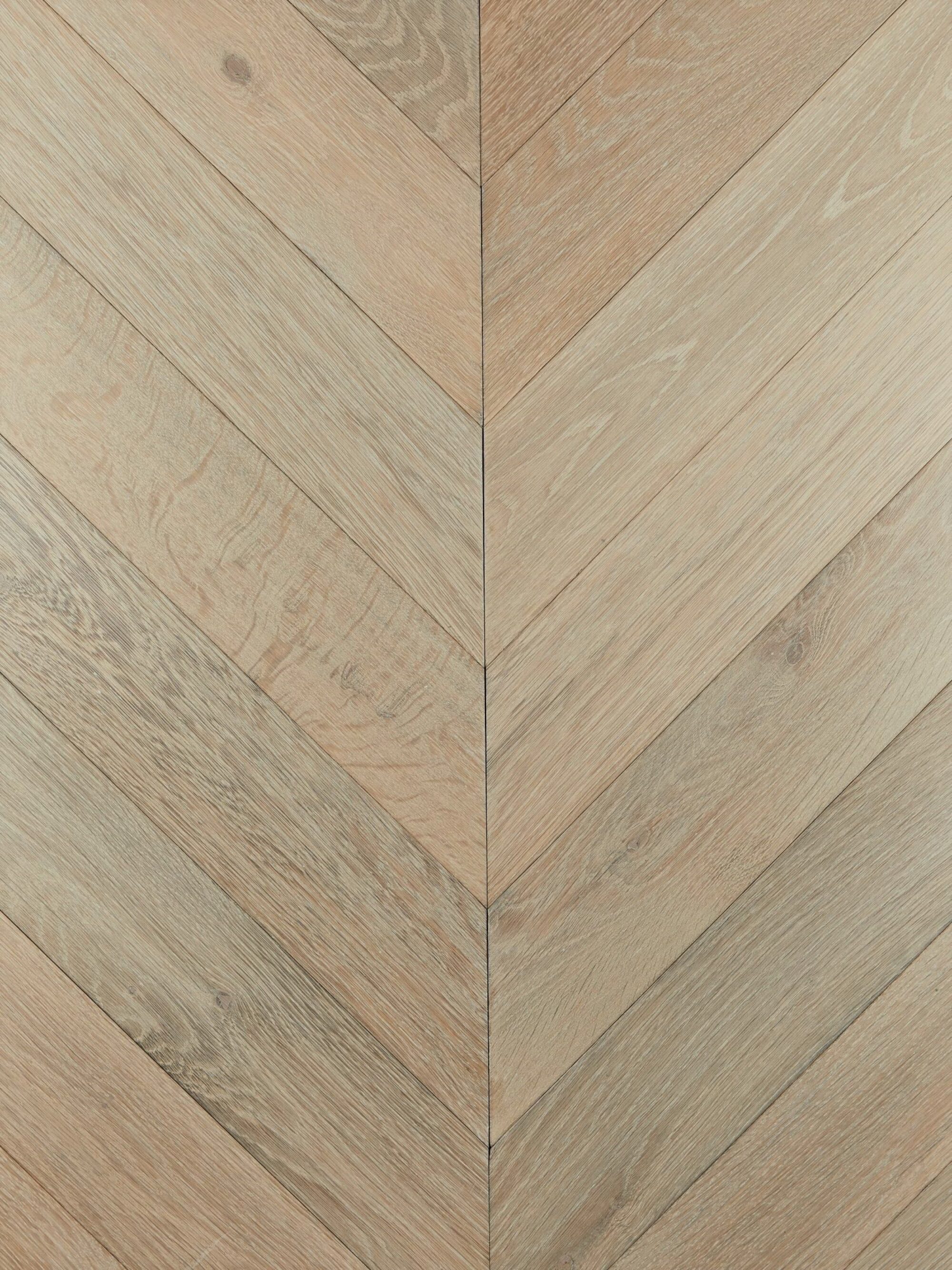 County Dorset chevron light oak engineered parquet flooring
