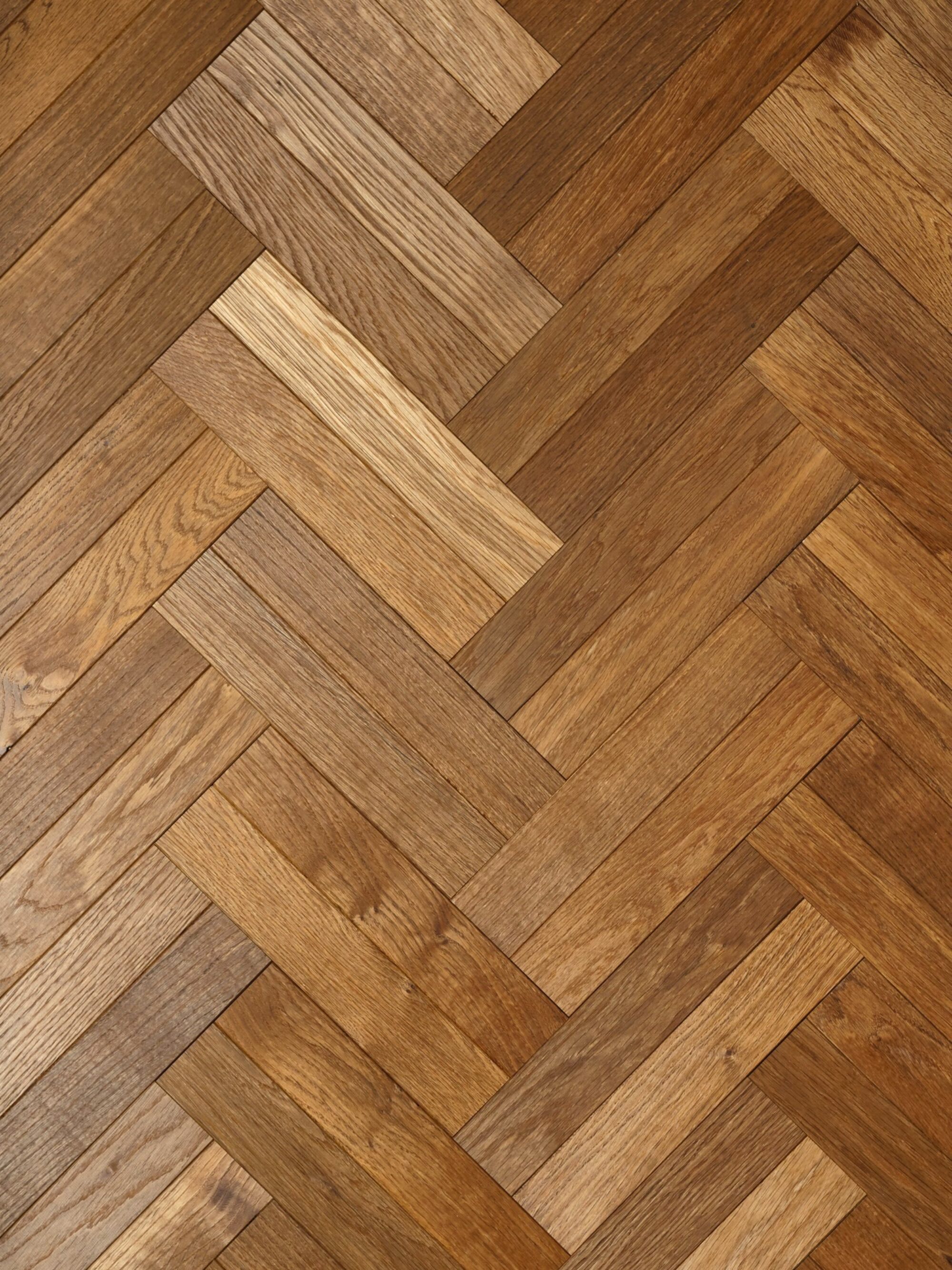 Rich Brown Landmark Dalton Double Herringbone Parquet