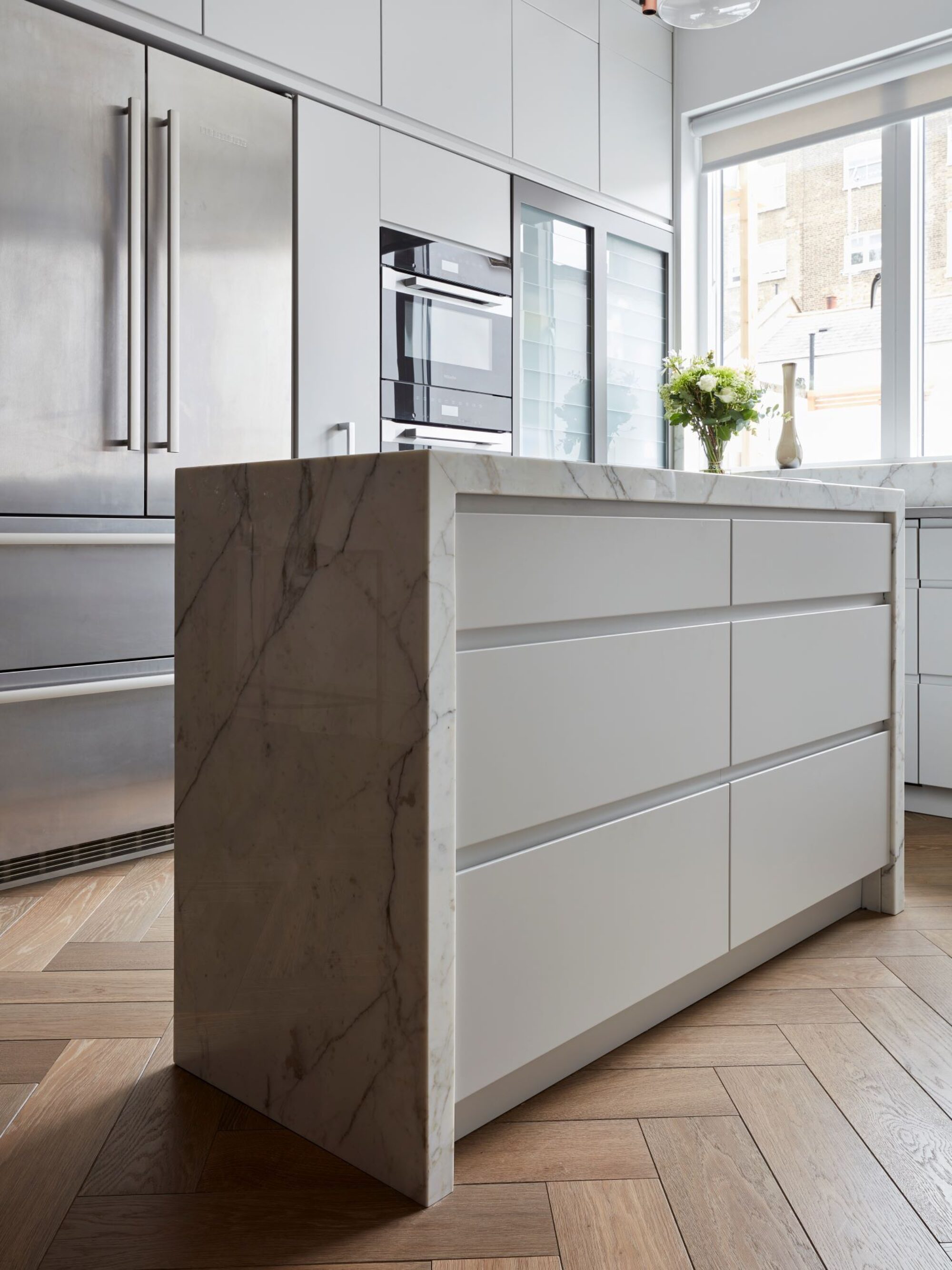 TREDEGAR herringbone kitchen