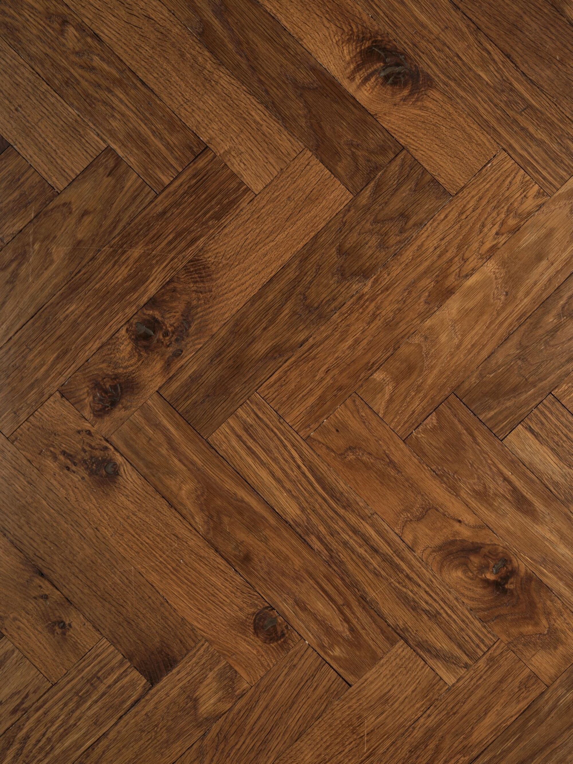 landmark tatton dark oak herringbone parquet flooring