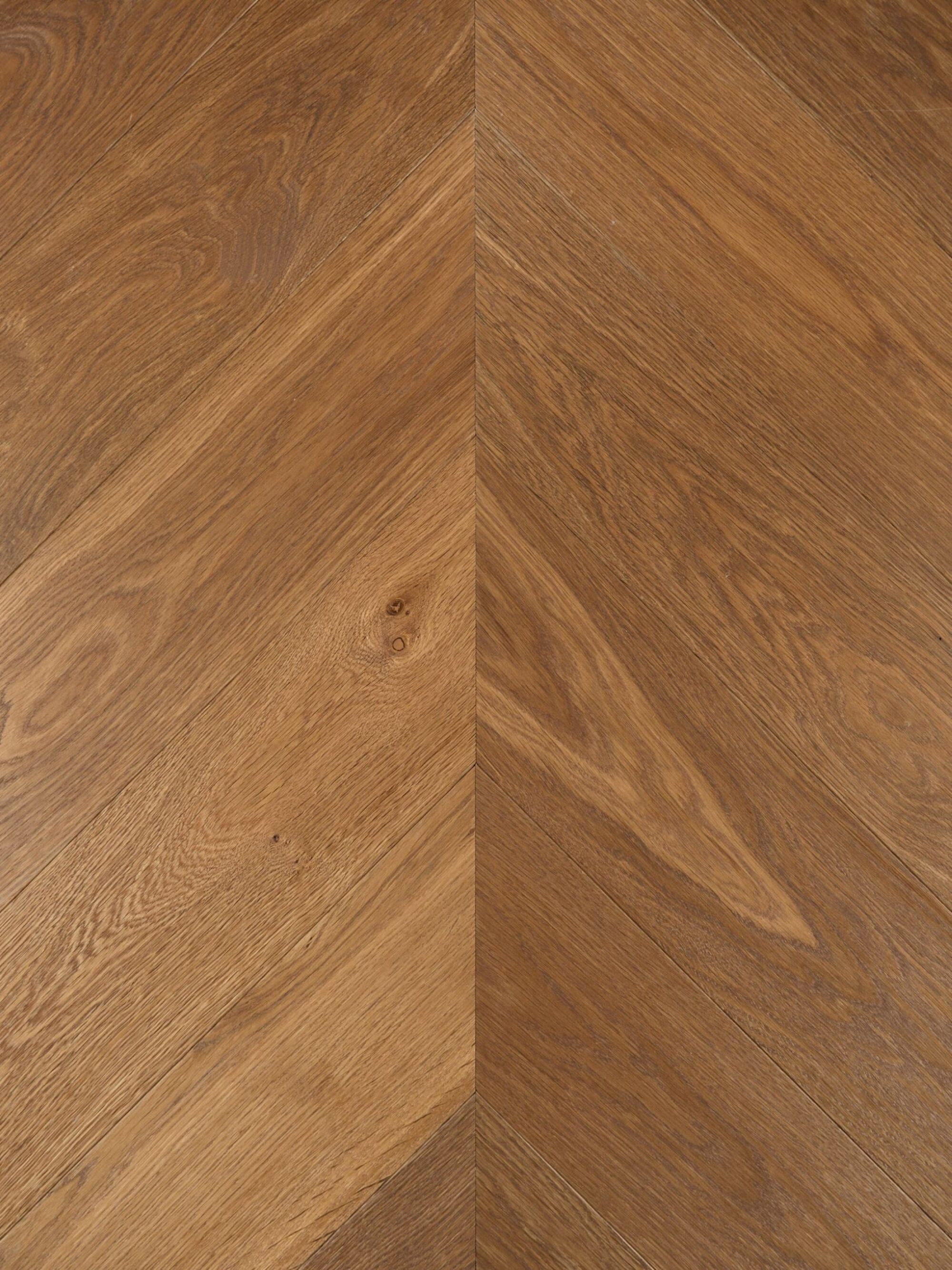 mid brown strata dale oak chevron parquet flooring