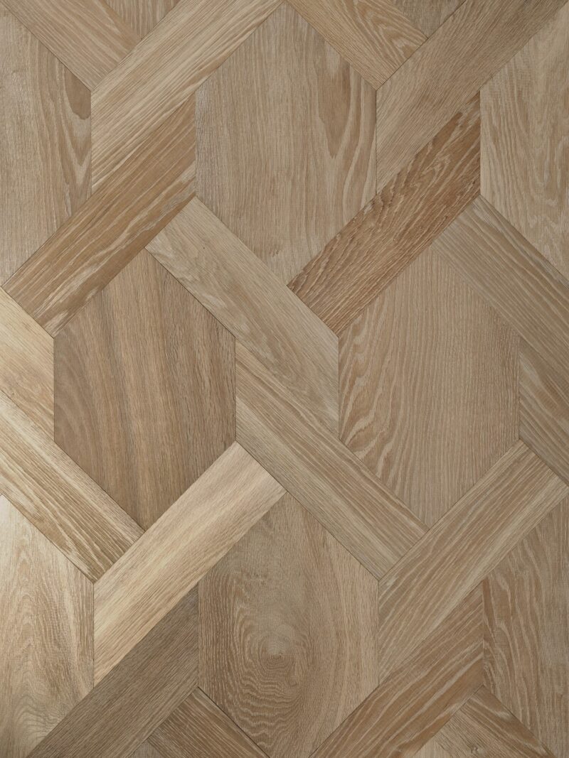 Modern neutral Landmark Dyrham oak mansionweave parquet flooring