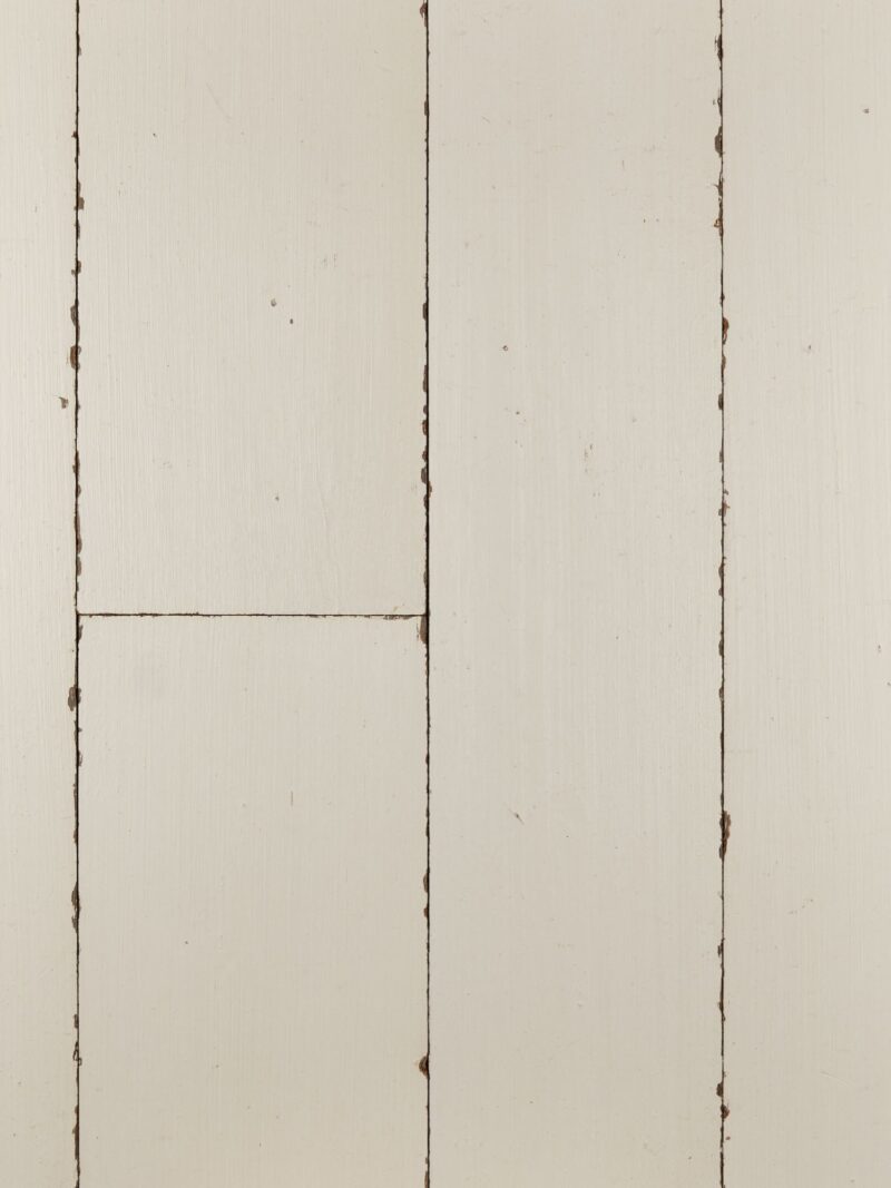 Oak shabby chic old white 1