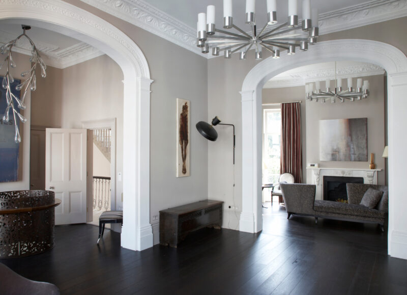Oak landmark barrington roomset landscape