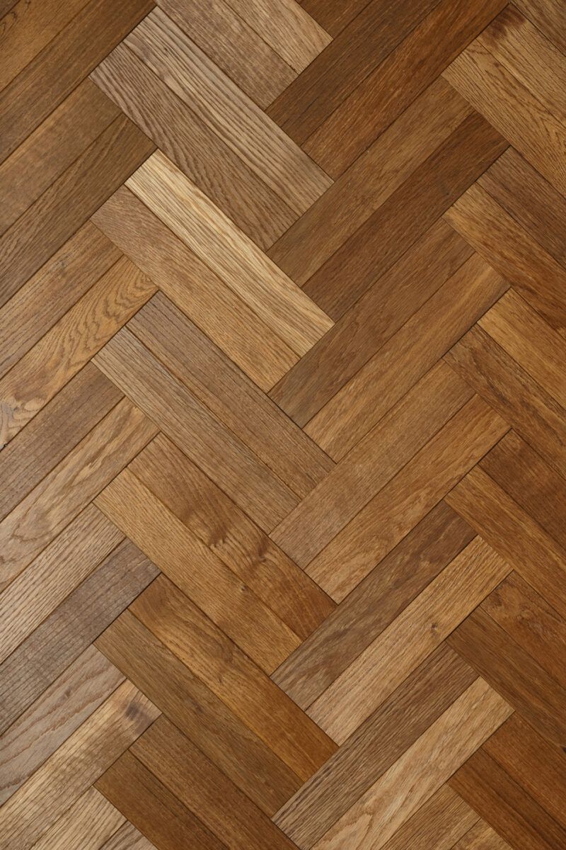 landmark dalton double herringbone oak flooring