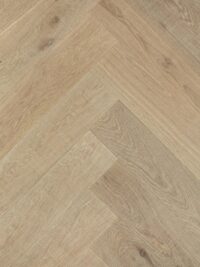 Light tate skye oak herringbone parquet flooring with visible horizontal bandsaw markswidth=