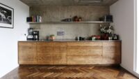 Oak Herringbone Derrymore Trellick Tower photo credit Elyse Kennedy The Modern House 1