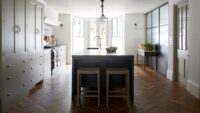 TATTON reclaimed herringbone kitchen